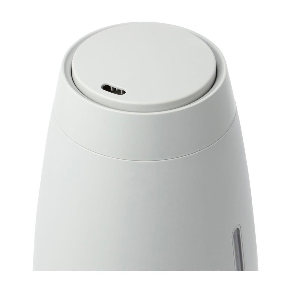 【Francfranc】シレーヌ 上部給水型 超音波式2WAY加湿器 グレー