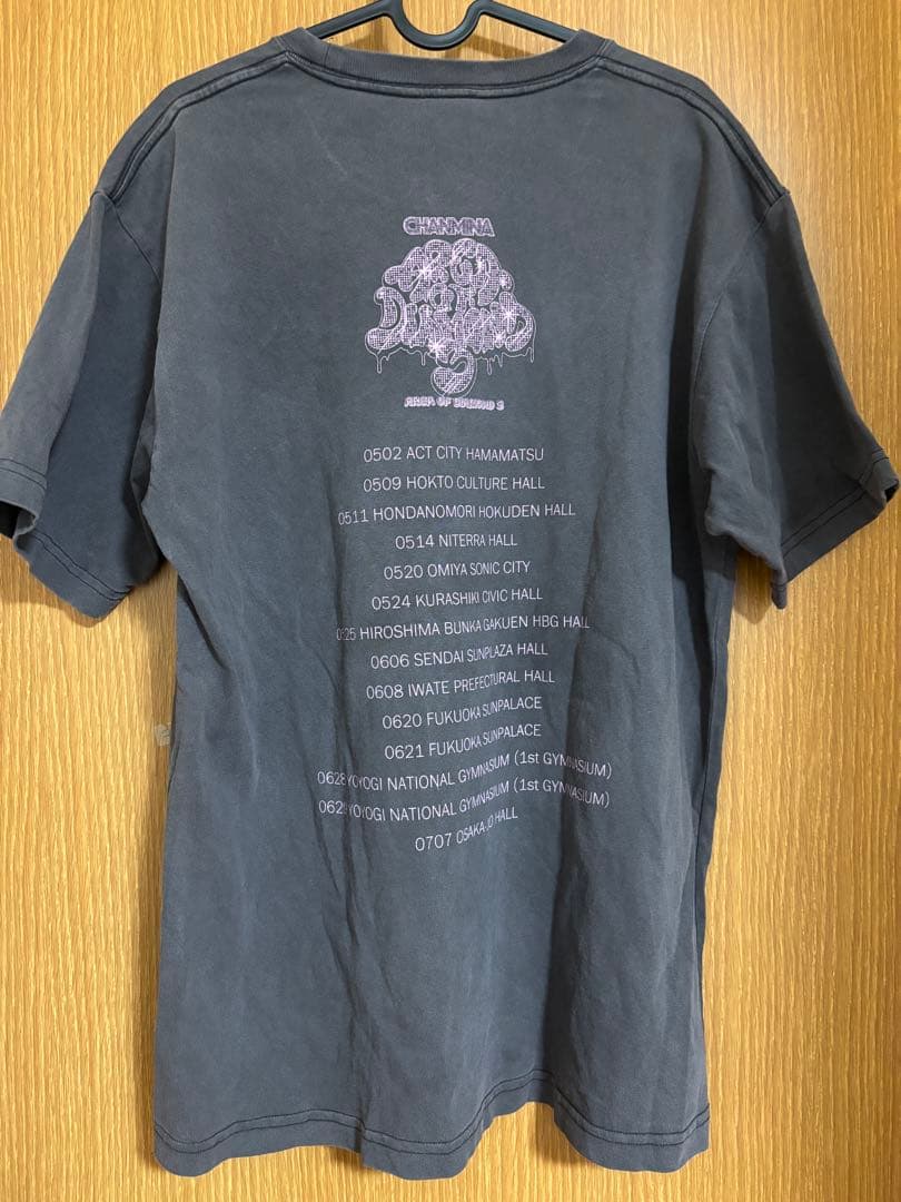 【値下げ中】ちゃんみな　ツアーTシャツ　黒Lサイズ