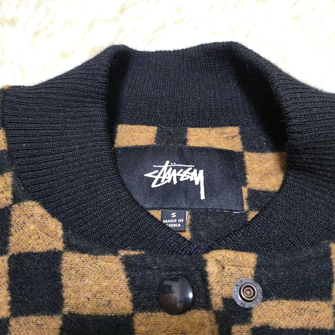 希少　ストゥーシー　stussy Sabi Checker Varsity