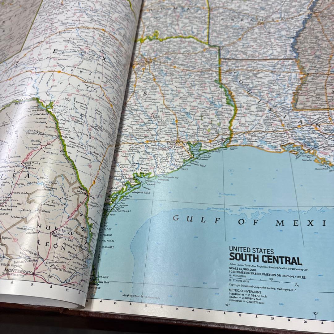ナショナルジオグラフィック　Atlas of North America