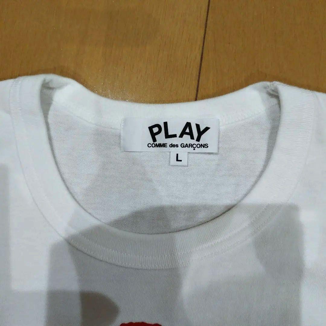 PLAY COMME des GARÇONS 赤ハート　迷彩ハート　半袖Tシャツ