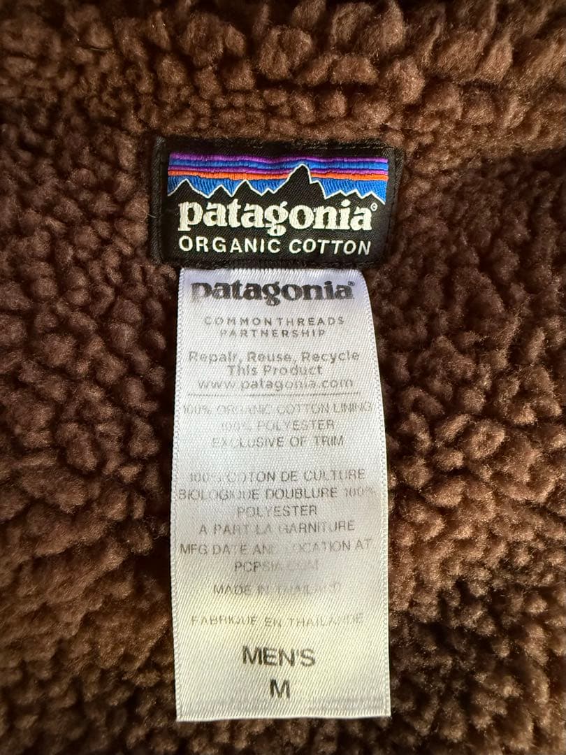 Patagonia ラインドキャンバスフーディー 焚き火ジャケット　Mサイズ