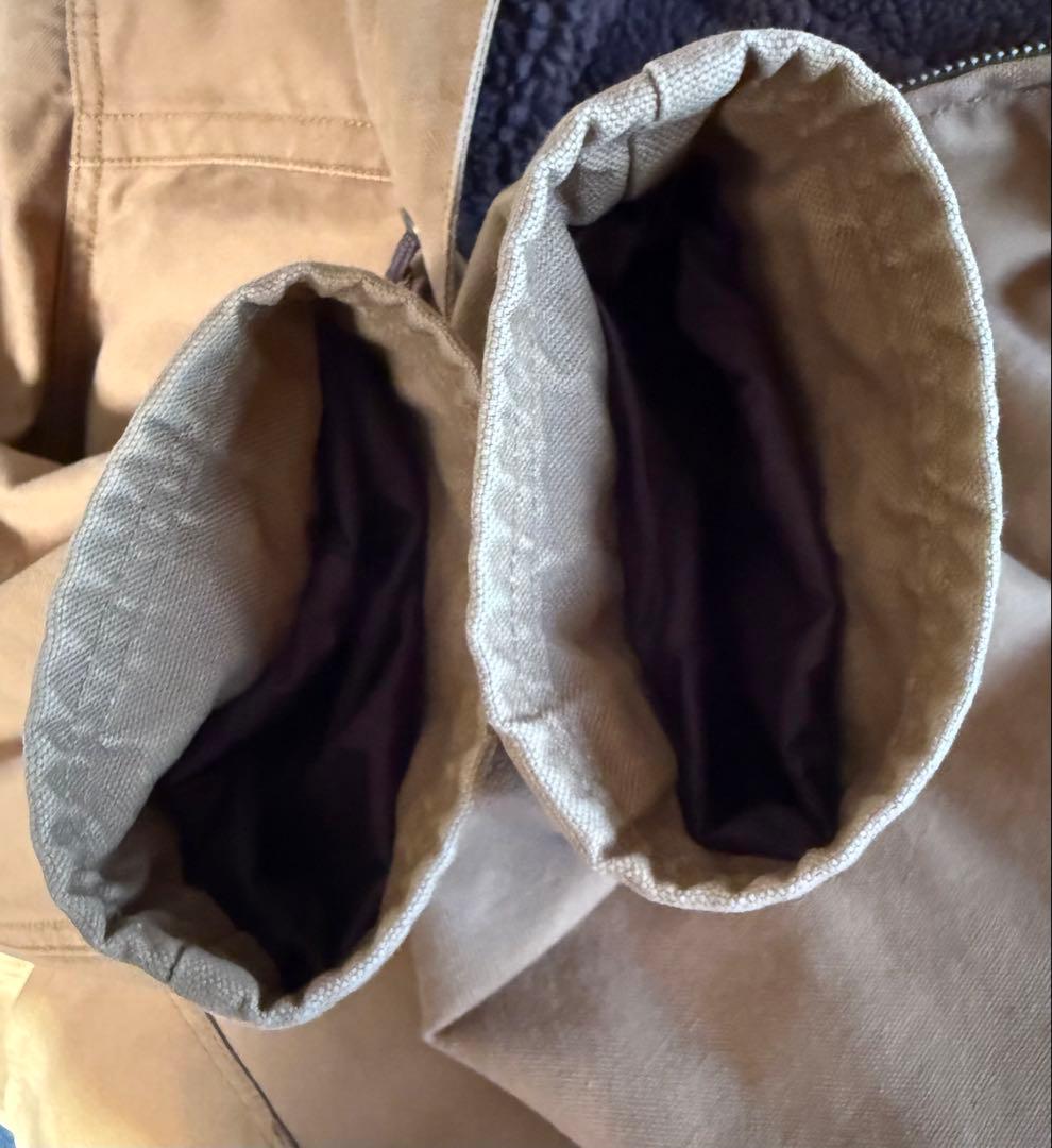Patagonia ラインドキャンバスフーディー 焚き火ジャケット　Mサイズ