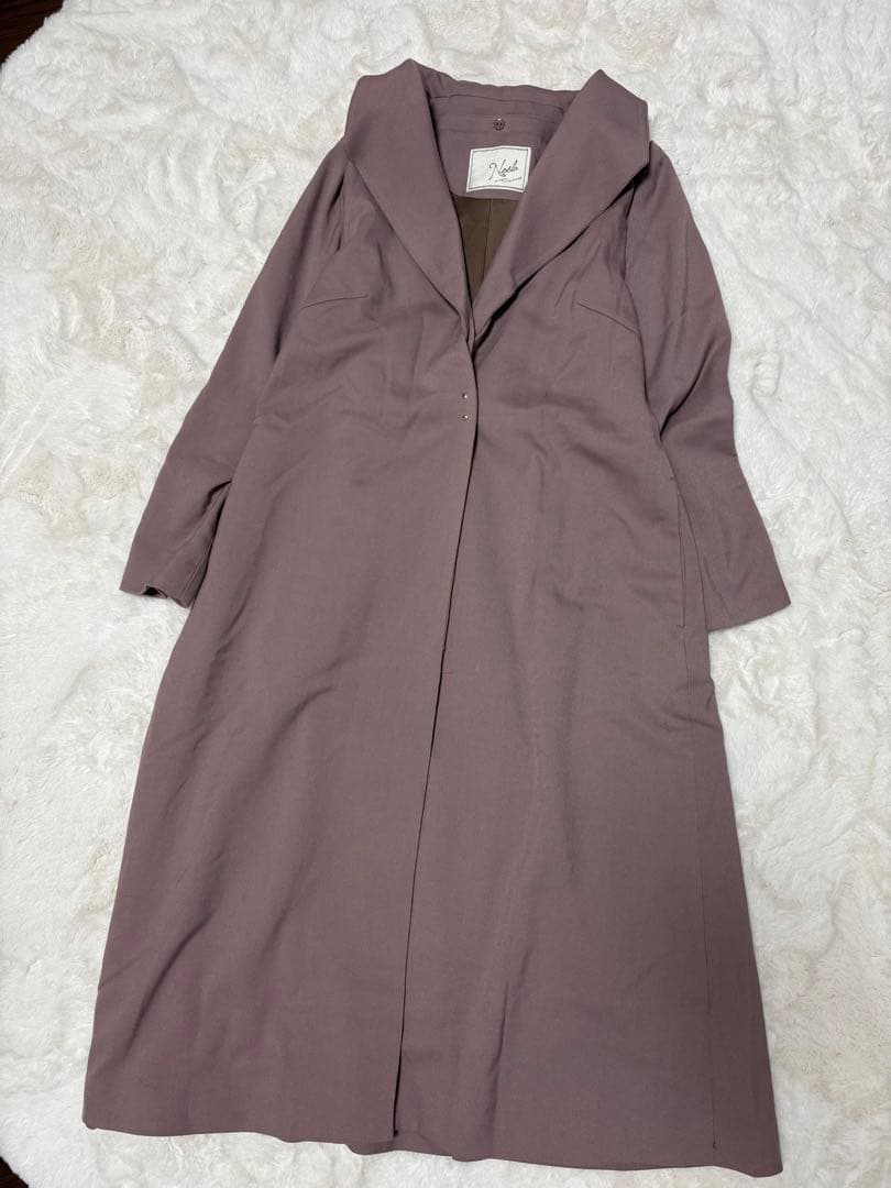 【美品】Noela バックフレアオータムコート