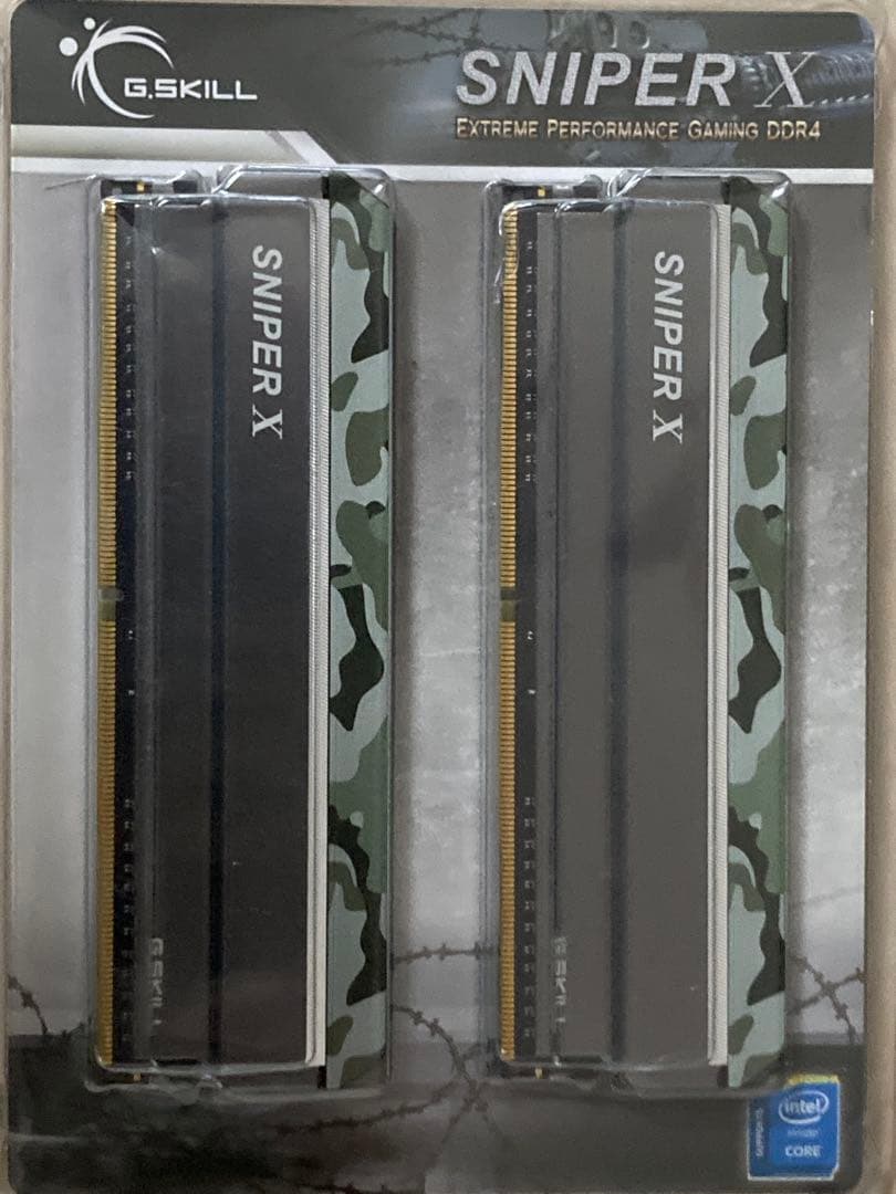 メモリー G.SKILL SNIPER X DDR4 16GB (8gbx2) 3200