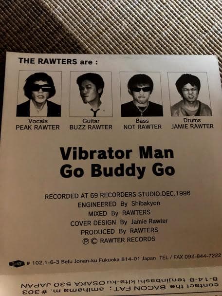THE RAWTERS/BACON FAT（EP）