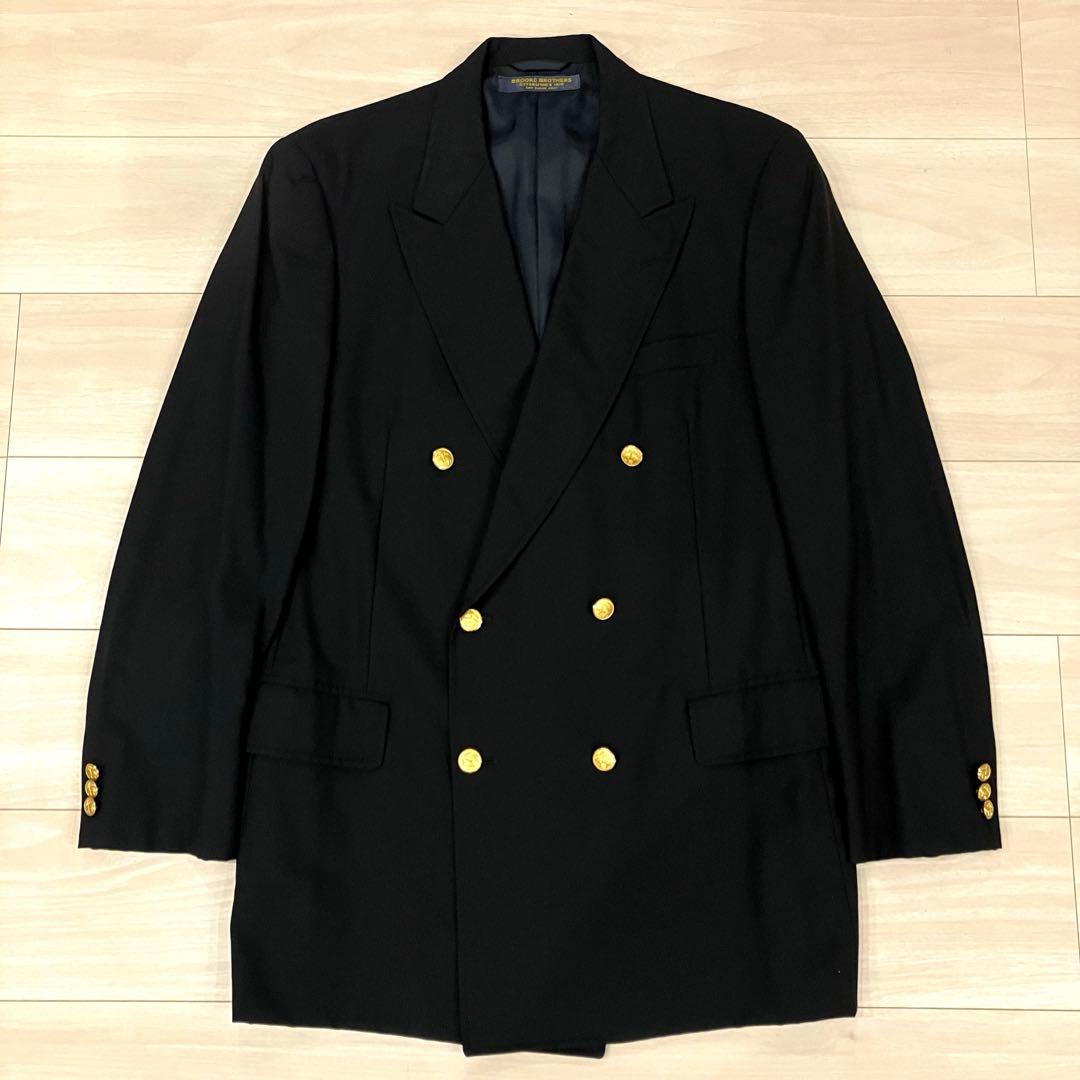 美品✨Brooks Brothers ダブルテーラードジャケット 金釦 2XL
