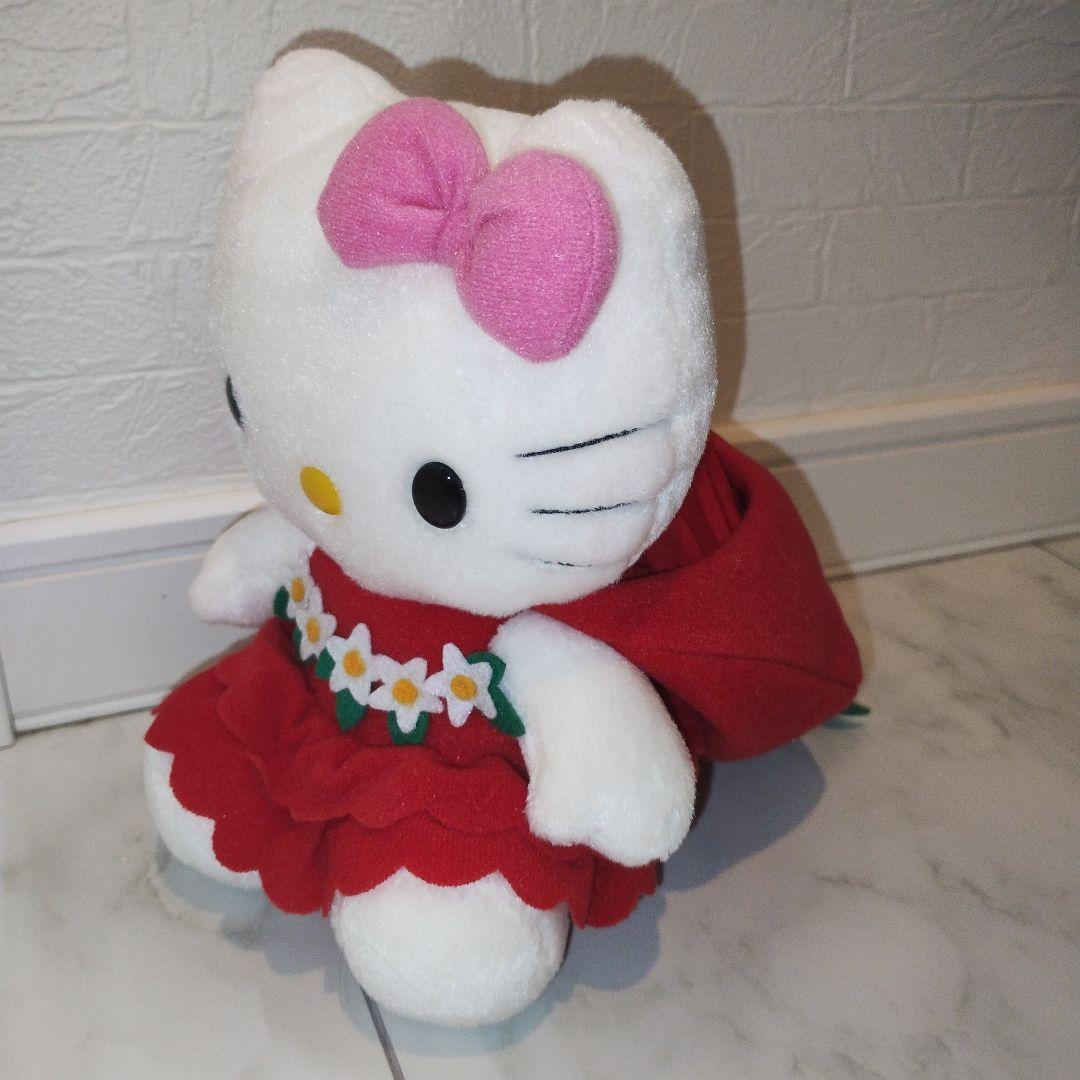 【美品】ハローキティ信州限定 りんごキティー♡ご当地ぬいぐるみ平成レトロ