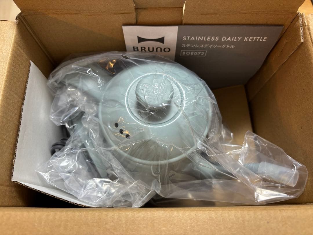 新品未使用　BRUNO(ブルーノ) ステンレスデイリーケトル ブルー