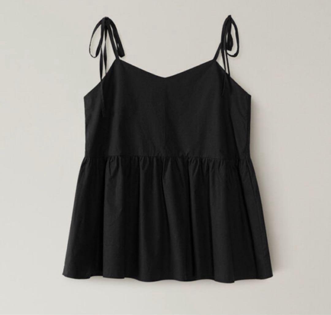 トップス OHOTORO pin tuck camisole top