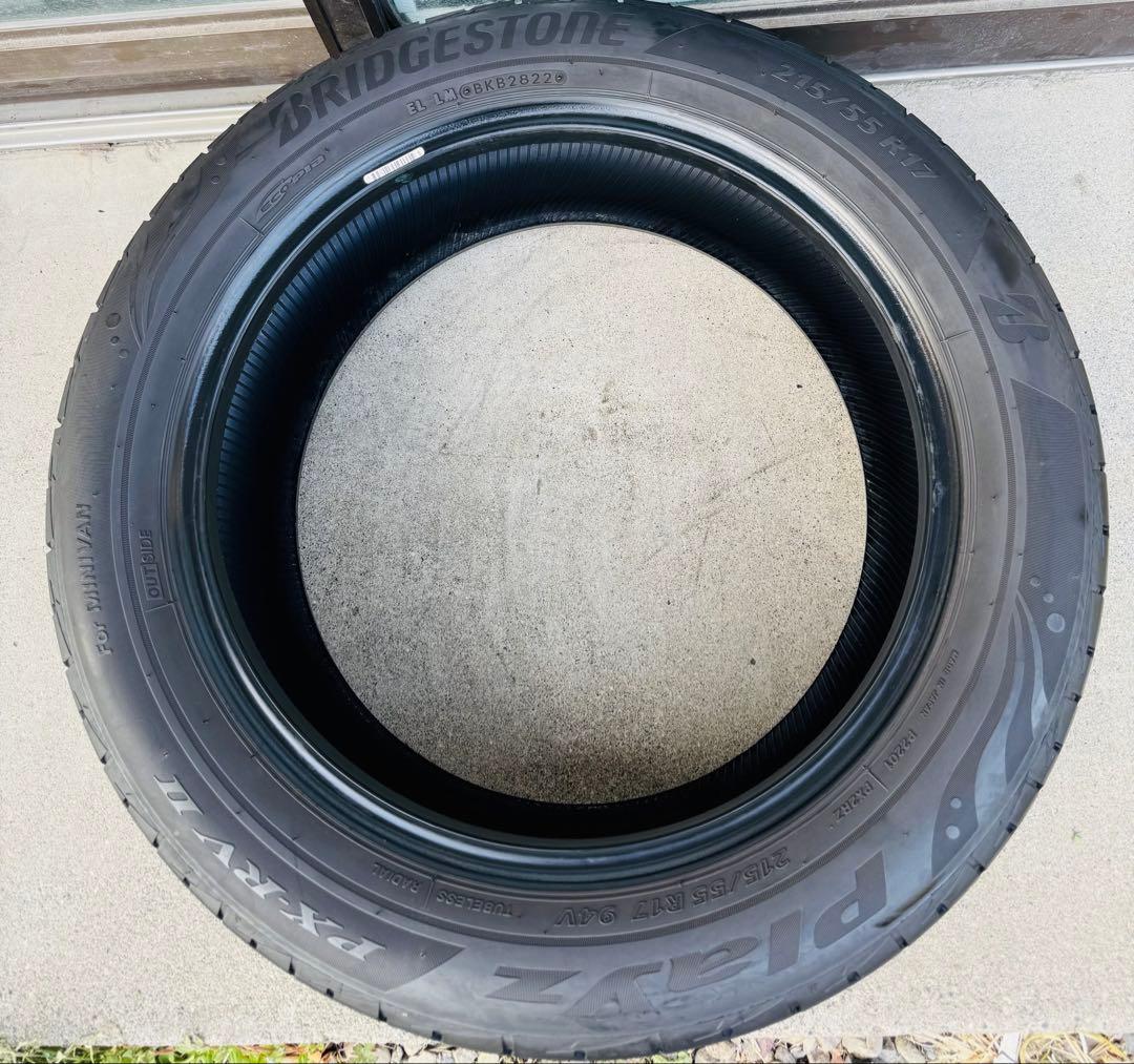 BRIDGESTONE PLAYZ 215/55/R17 94V 2022年製品