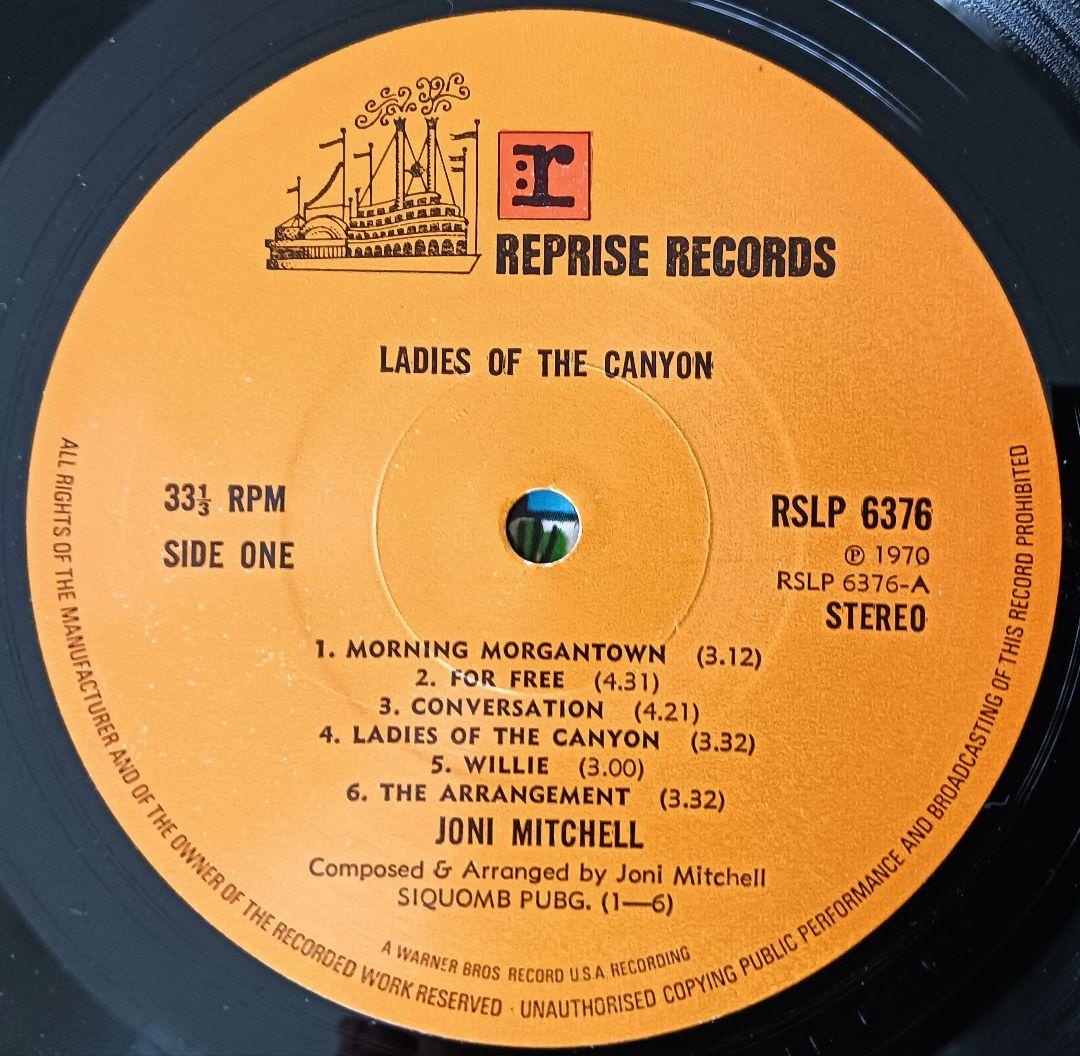 Joni Mitchell /Ladies Of The Canyon/英初期盤