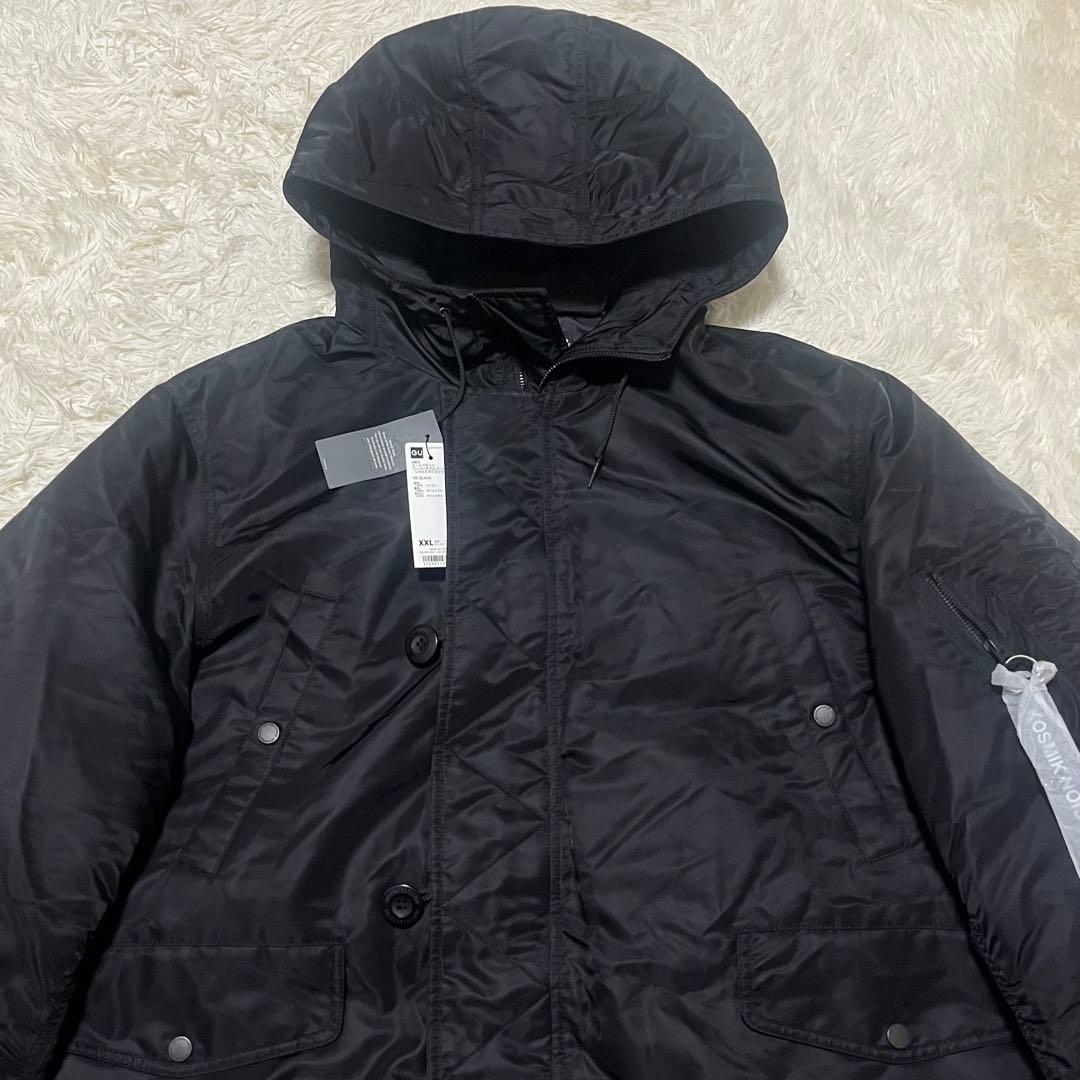 ✨新品✨ GU×UNDERCOV ヒートパデッドコンバーチブルコート XXL