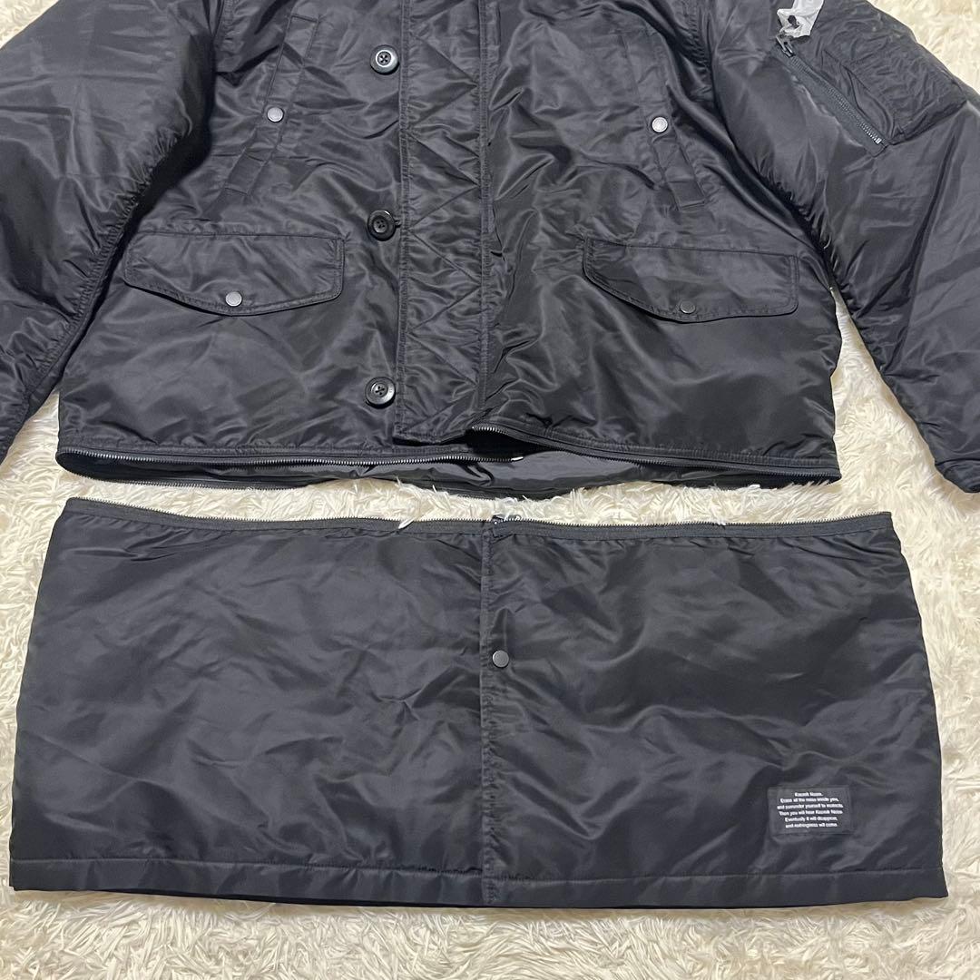 ✨新品✨ GU×UNDERCOV ヒートパデッドコンバーチブルコート XXL