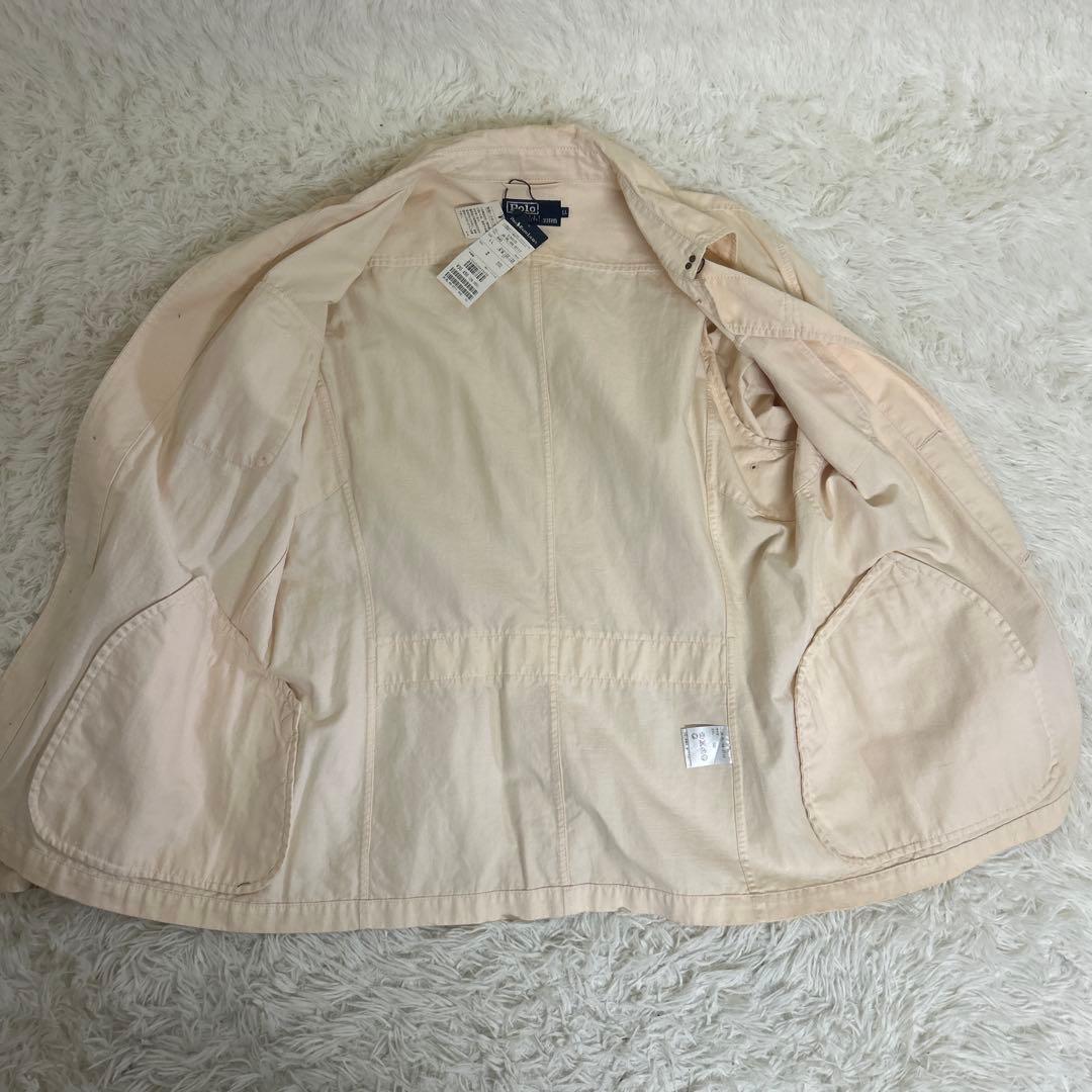 【未使用タグ付き】Ralph Lauren サファリジャケット　ホワイト