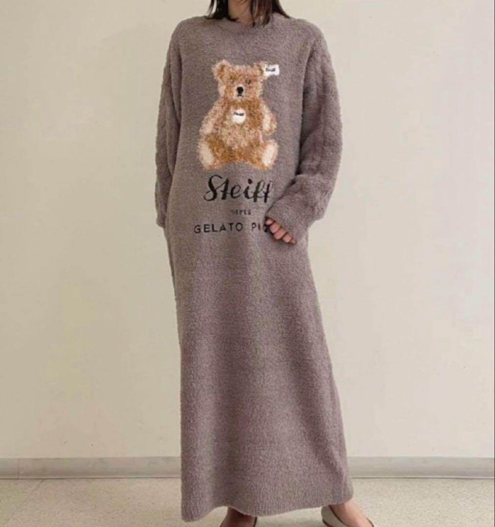 新品⭐️ジェラートピケ／gelato pique Steiff ワンピース