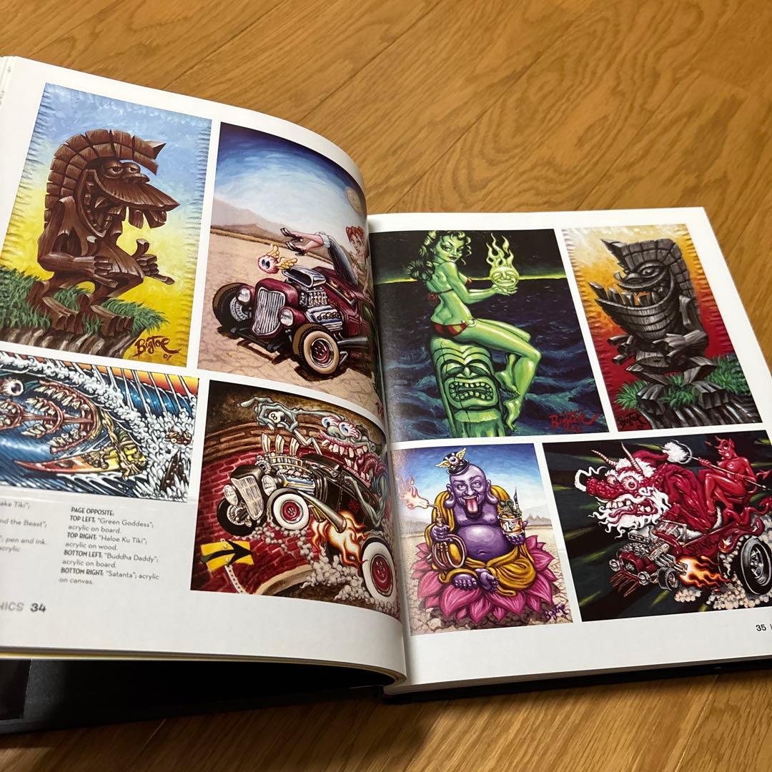 ホットロッドバーレスク、ロックンロールkustom Griphics 2冊セット