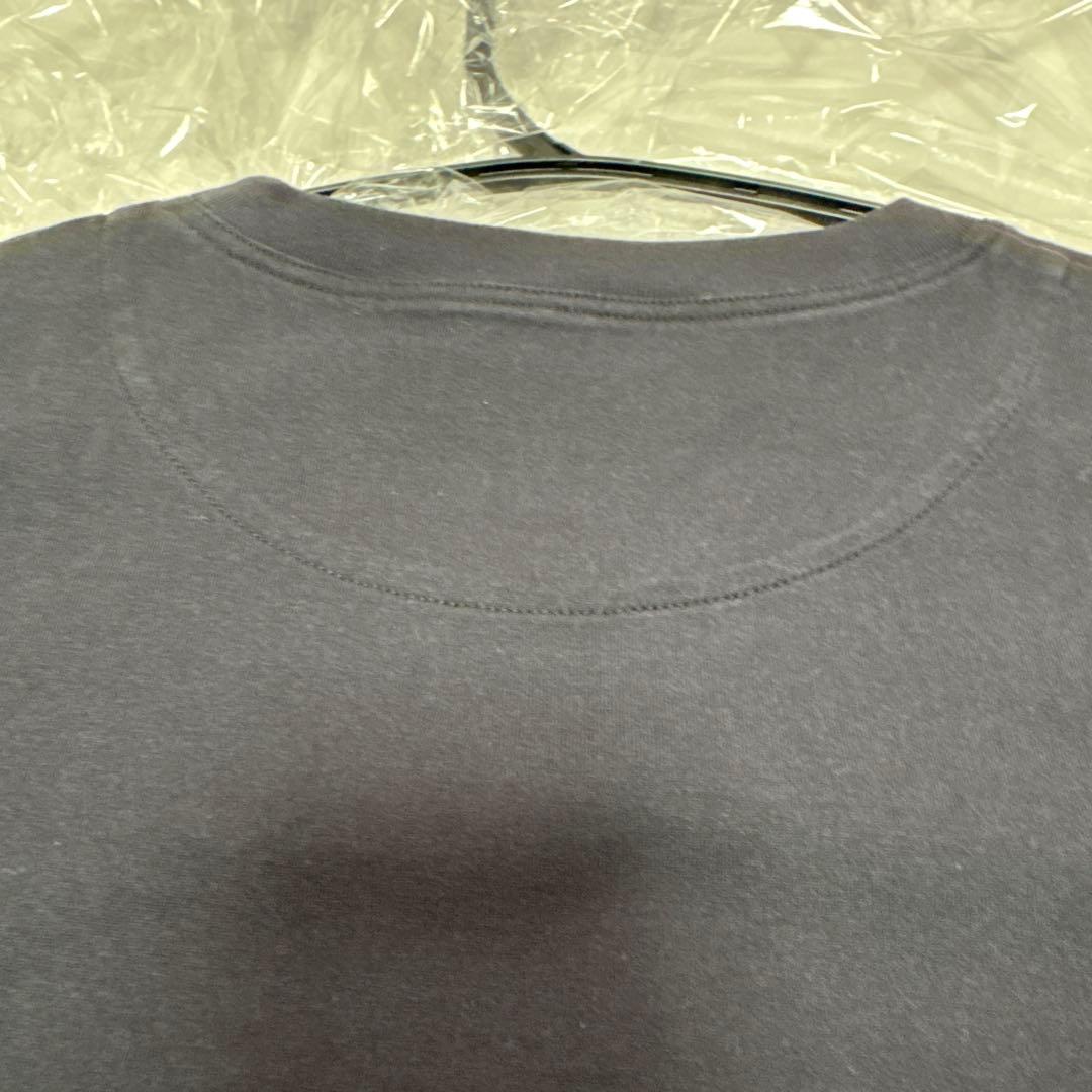 【美品】エルメス　ポケット Tシャツ　濃紺　黒