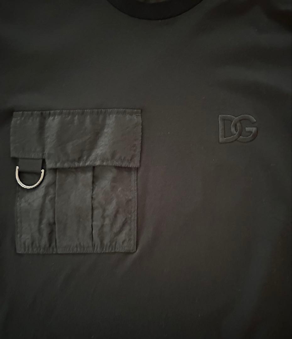 Dolce & Gabbana DGロゴ Tシャツ ブラック 46 イタリア製