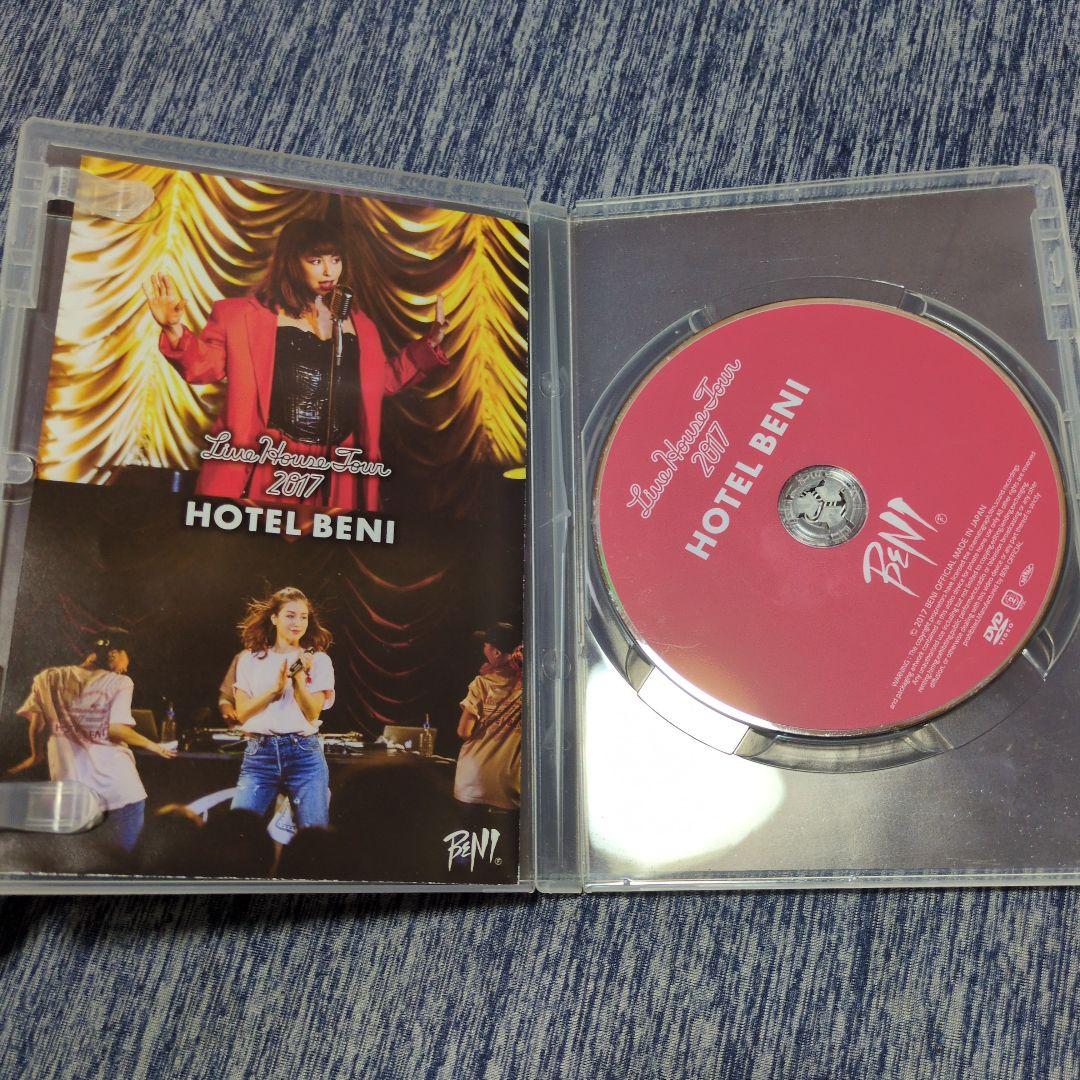 【美品】DVD BENI Live House Tour 2017 HOTEL