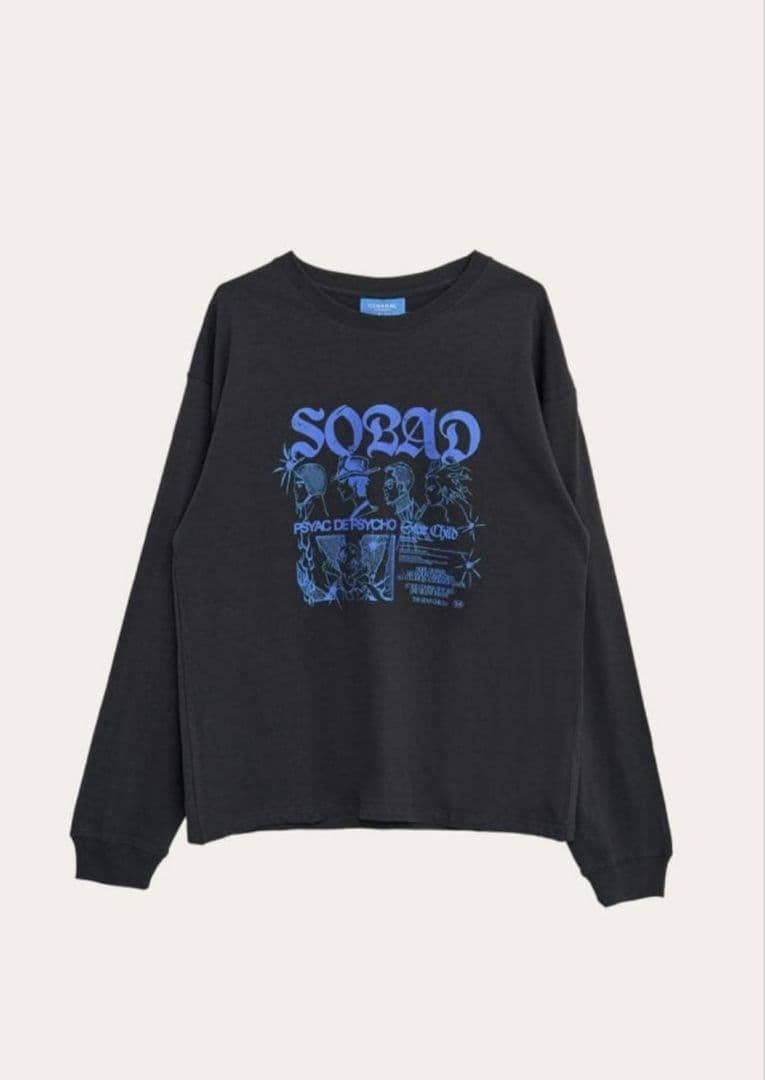 新品 King Gnu SOBAD ロンT Lサイズ Sumi Black