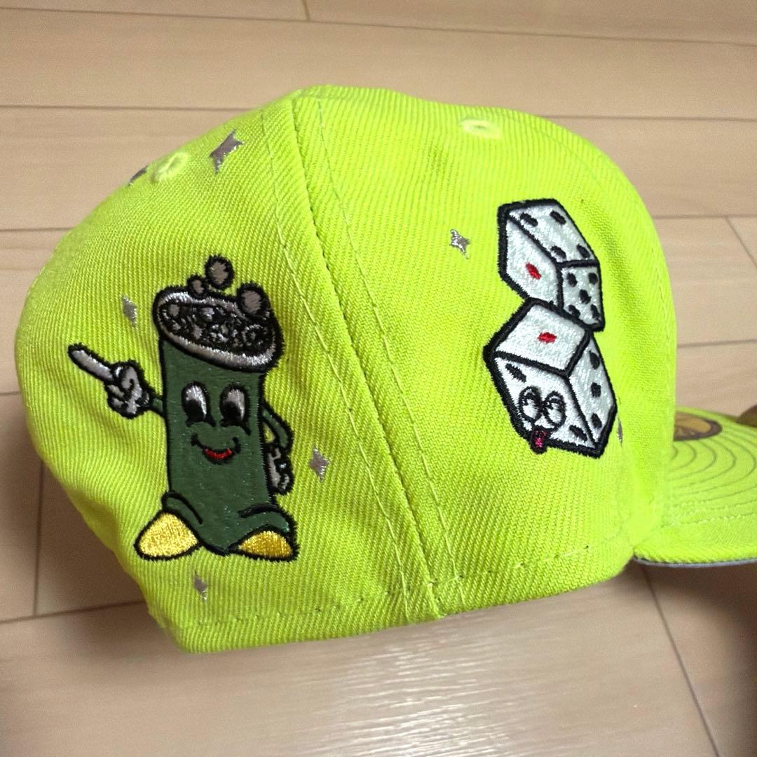 Supreme S Logo NewEra キャラクター Neon Green