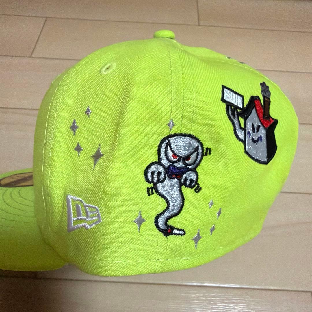 Supreme S Logo NewEra キャラクター Neon Green