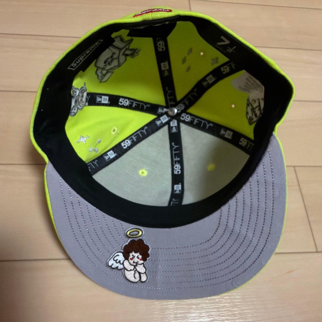 Supreme S Logo NewEra キャラクター Neon Green