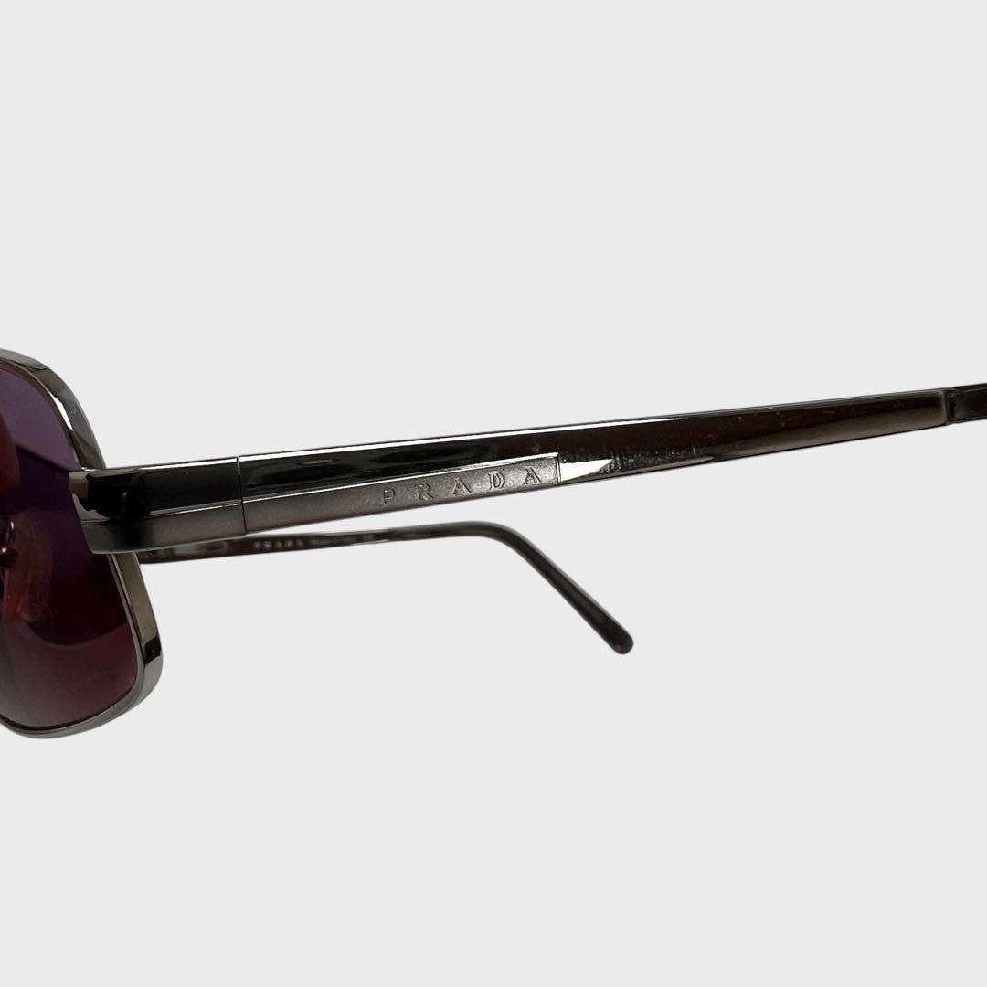 小物 PRADA sunglasses purle silver