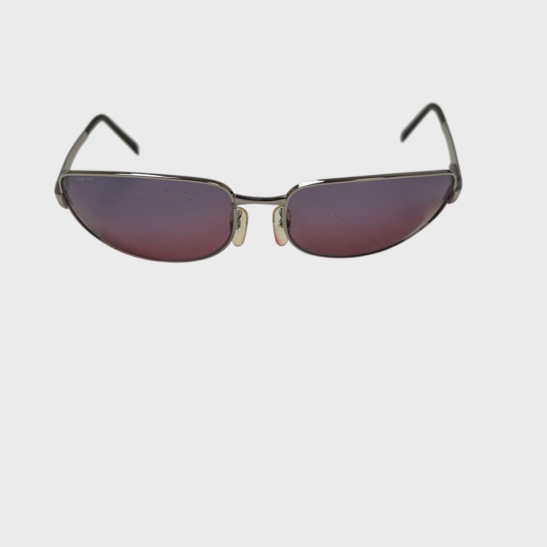 小物 PRADA sunglasses purle silver