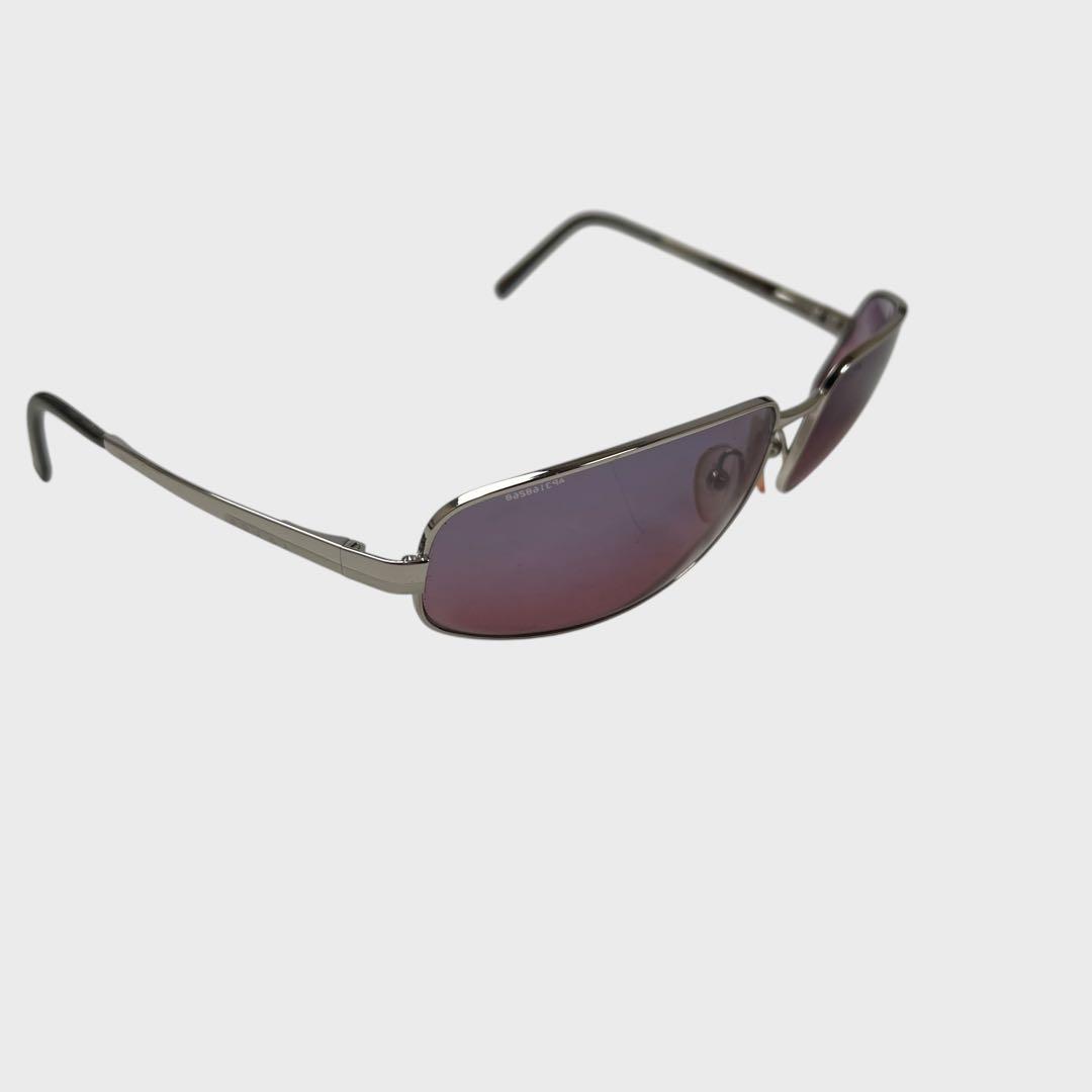 小物 PRADA sunglasses purle silver