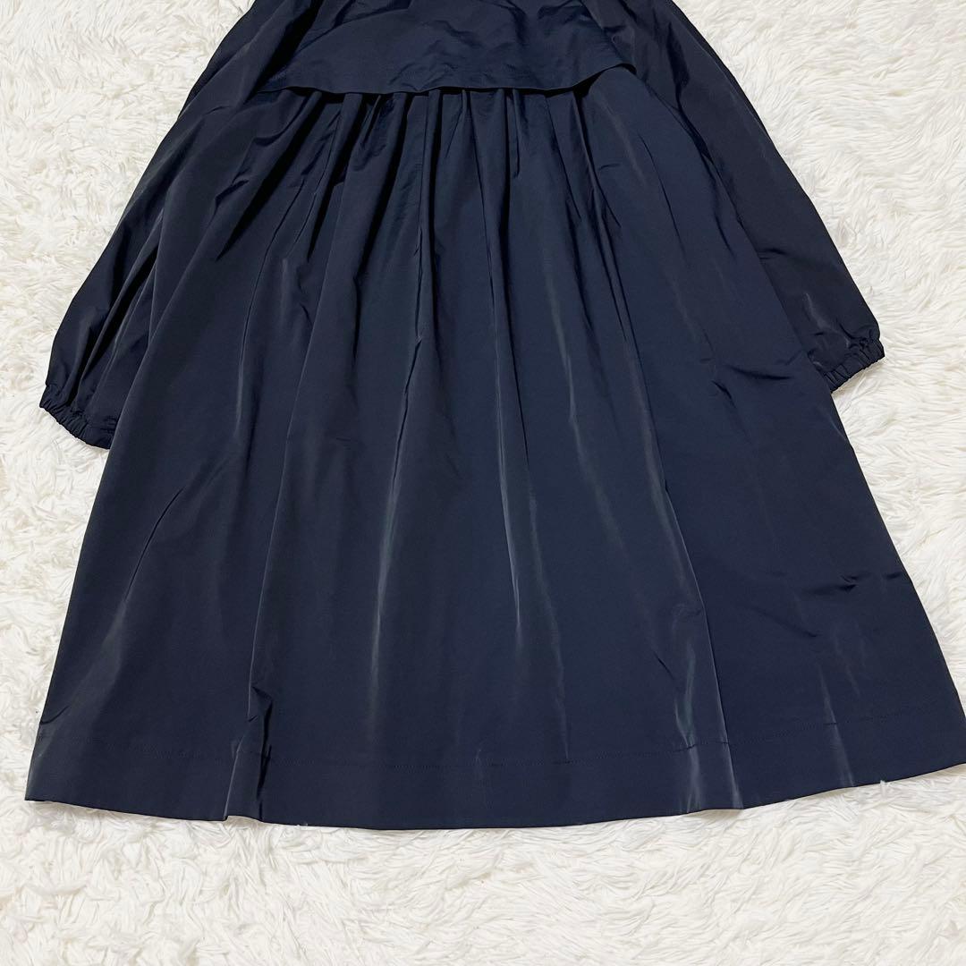 美品✨️Ballsey ライトタフタフーデッドコート 薄手 ジャケット 近年 36