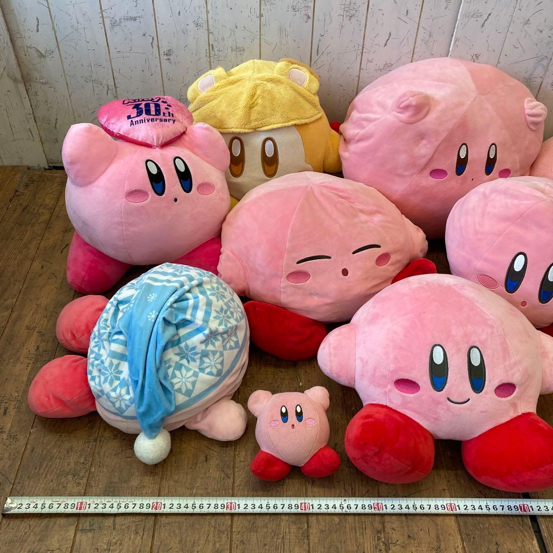 星のカービィ カービィ ワドルディ ぬいぐるみ 大きめ まとめ売り 10点