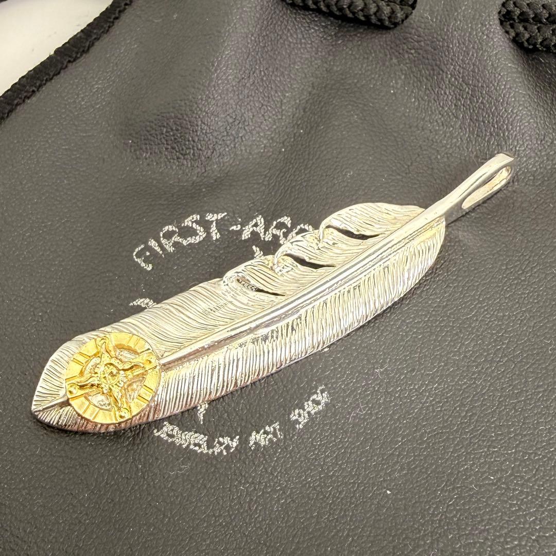 【美品】ファーストアローズ K18ホイール付きフェザー Lサイズ （右向き）