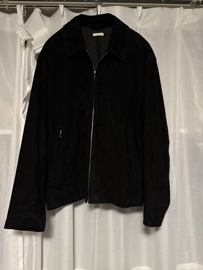 LIDNM SUPER SOFT SHEEP SUEDE ZIP Sサイズ
