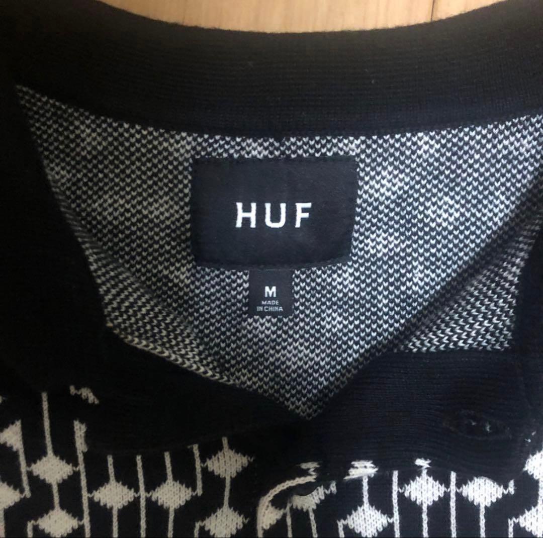 HUF ニットポロ　M 値下げ可能