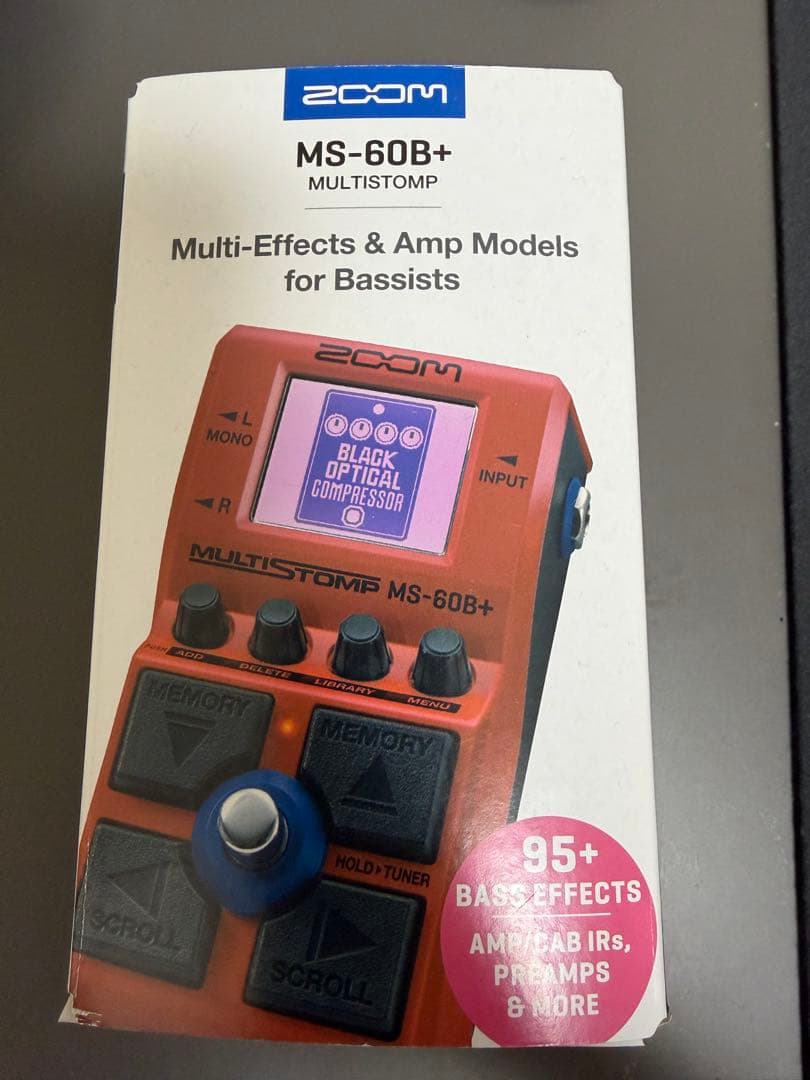ZOOM MULTISTOMP MS-60B+ ベースエフェクター