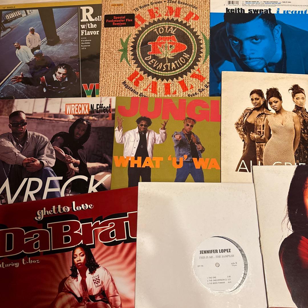 HIPHOP R&B レコード まとめ売り 20枚セット＋おまけ 送料込み