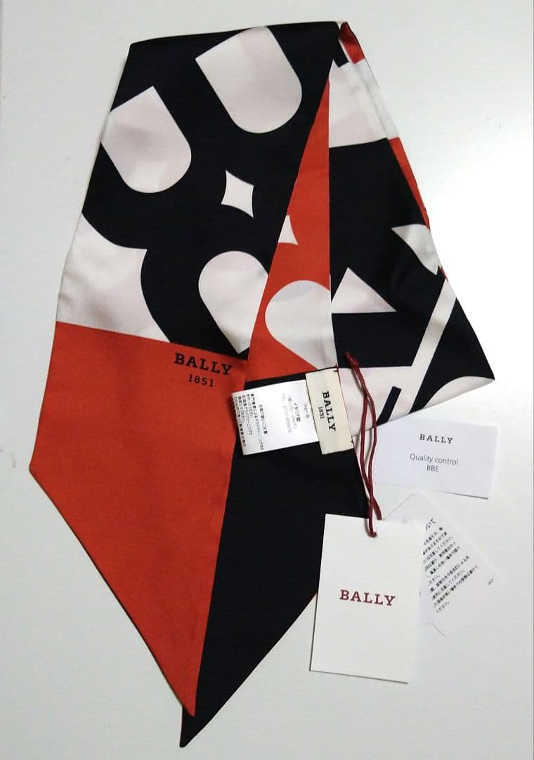 期間限定値下げ【新品送料込】BALLYバリーSILKシルクストール