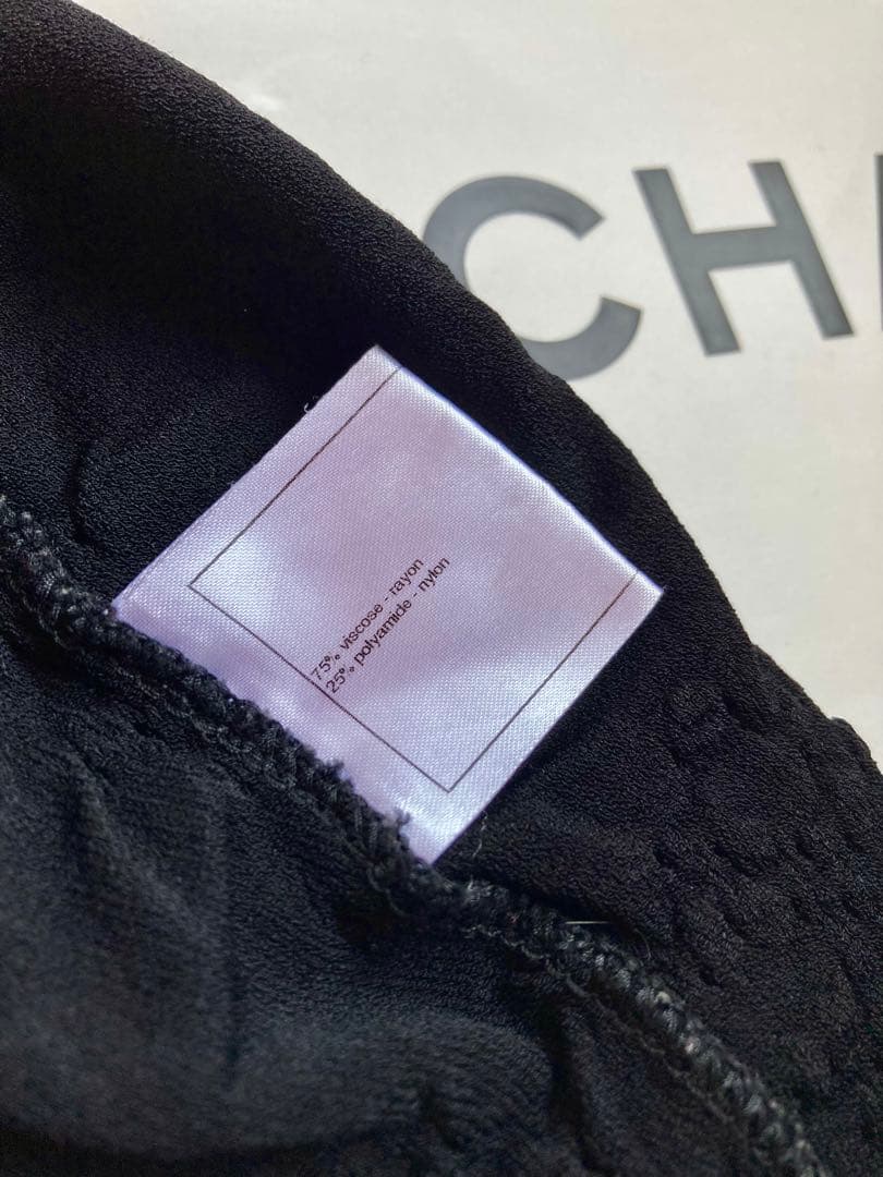 【極美品】CHANEL シャネル 定番リトルブラックドレス 38 クリーニング済