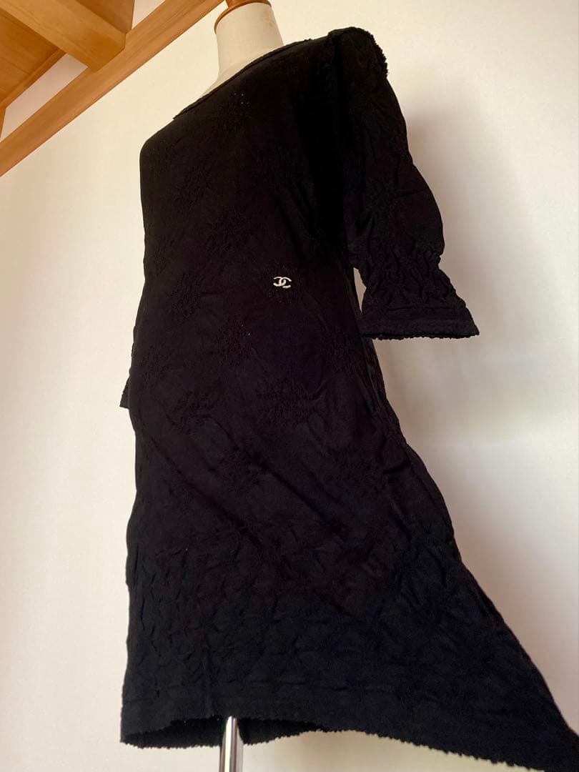 【極美品】CHANEL シャネル 定番リトルブラックドレス 38 クリーニング済