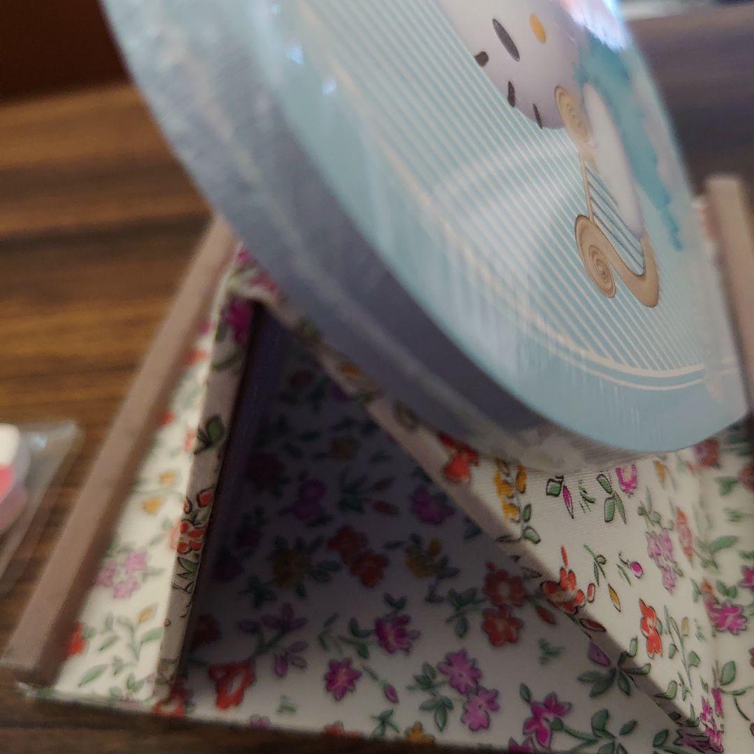 ❤*中様 新品‪♡海外限定 ハローキティハープエンジェルダイカットメモ