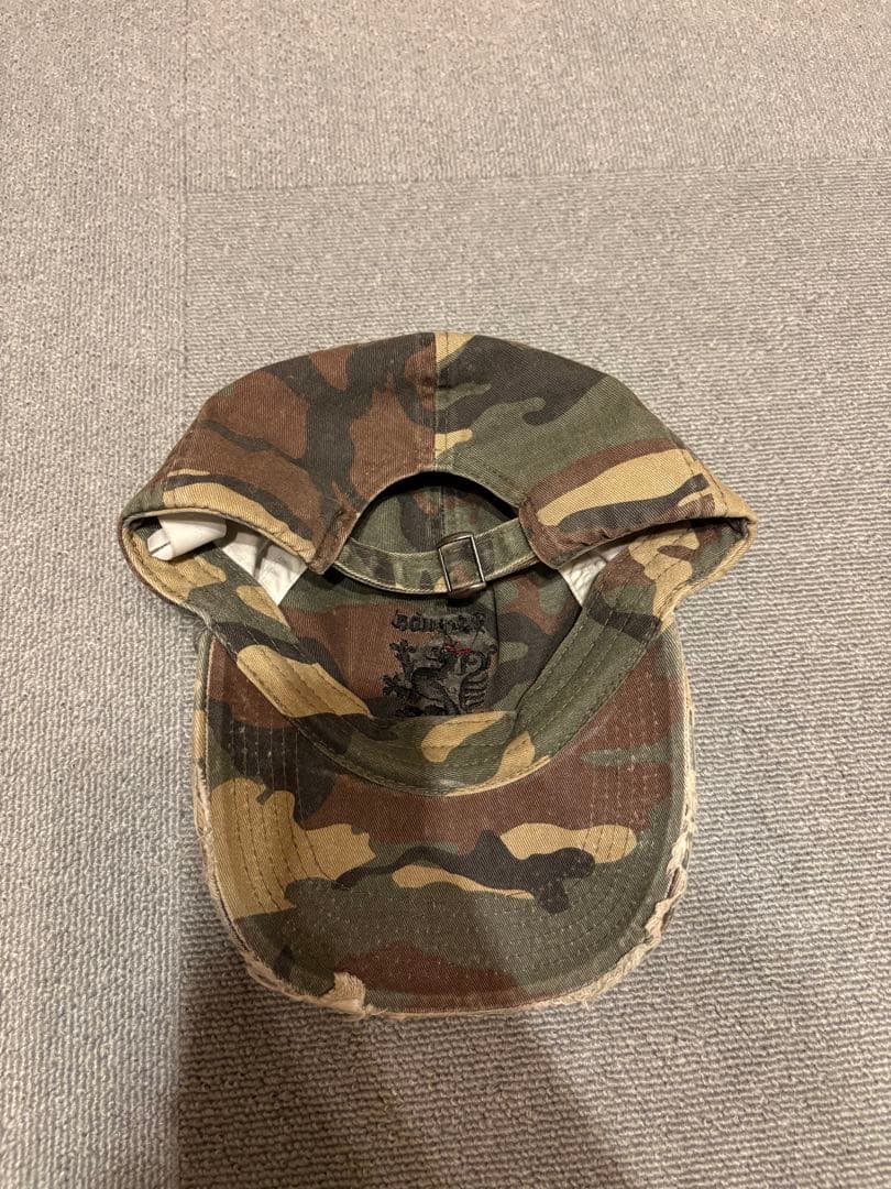 ALEXANDER DIGENOVA 25SS 迷彩　カモ cap ダメージ加工