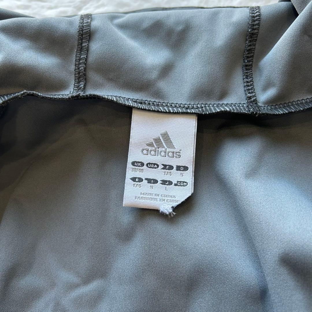 【美品】adidas サウナスーツ メタリック 上下 セットアップ Y2K L