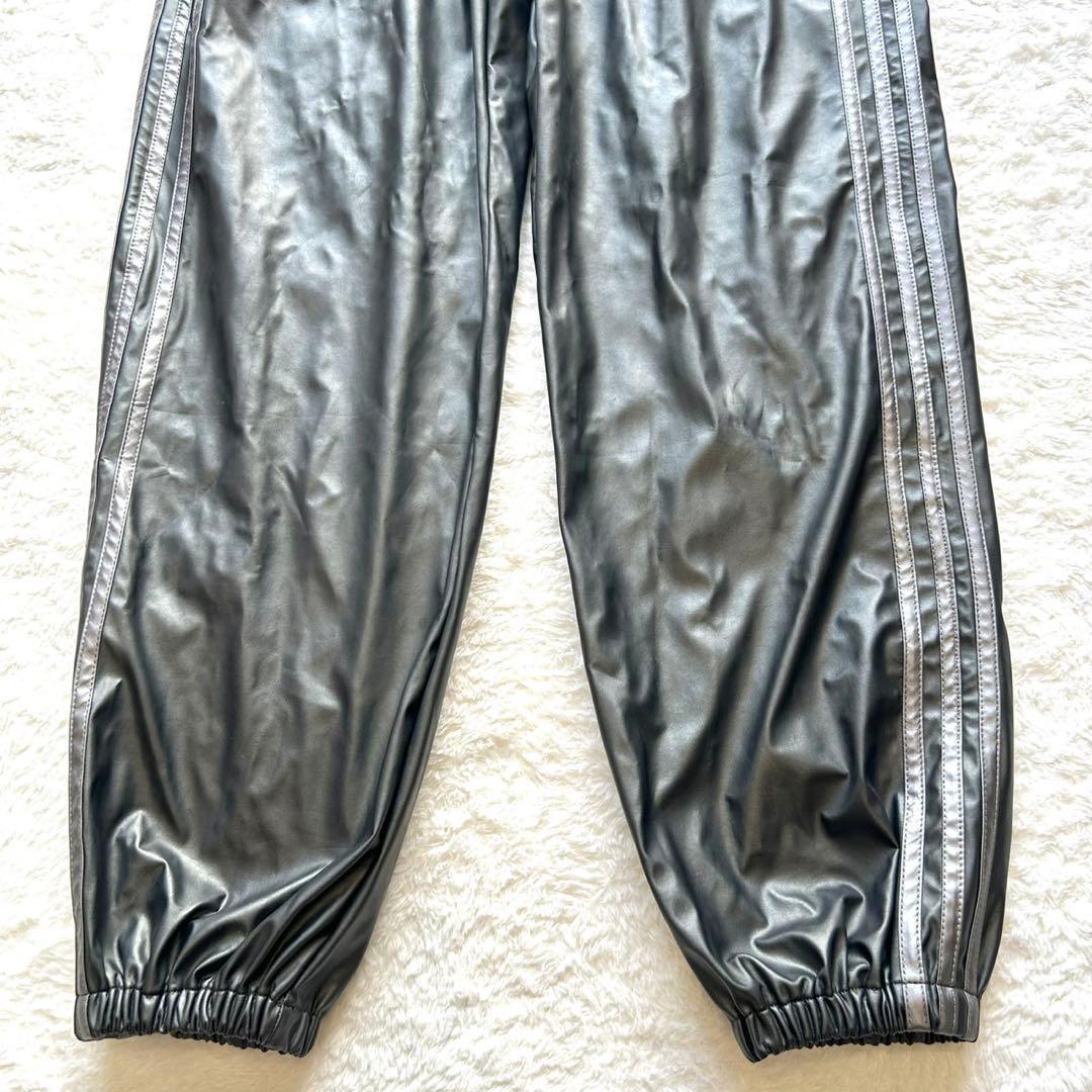 【美品】adidas サウナスーツ メタリック 上下 セットアップ Y2K L