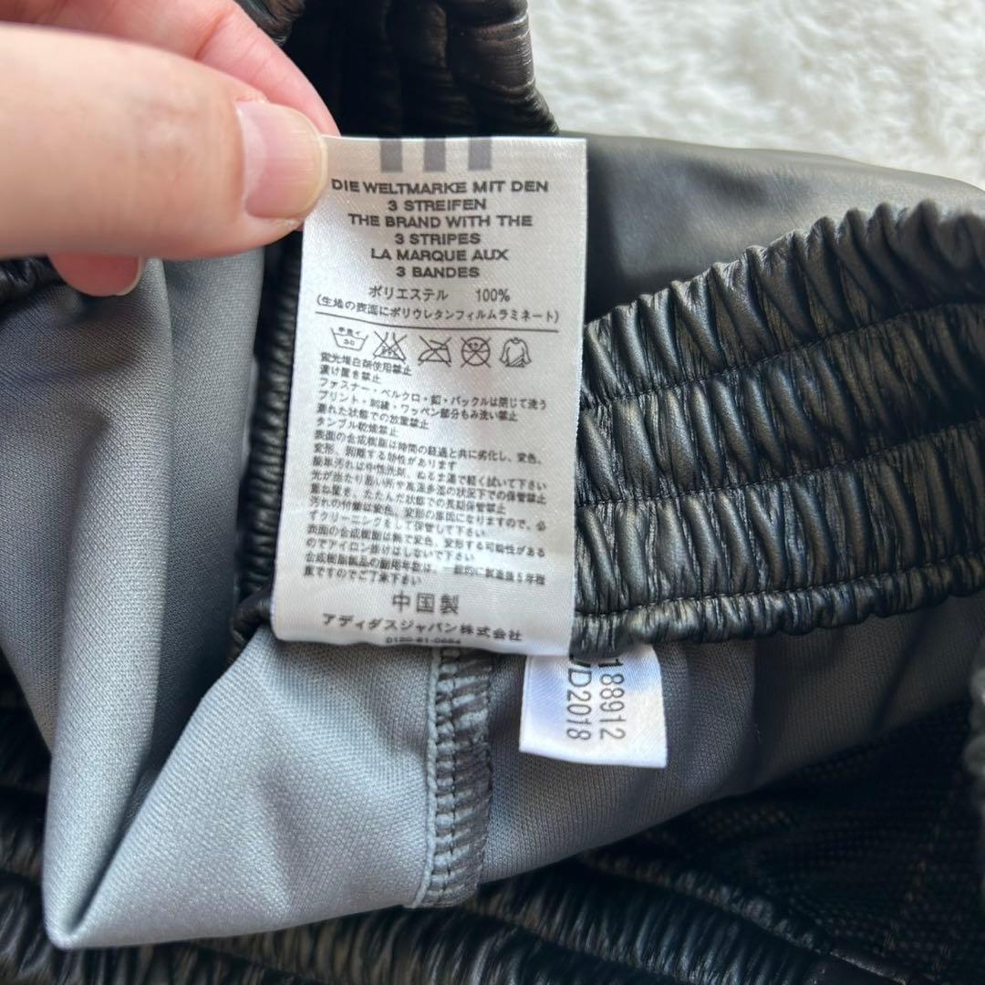 【美品】adidas サウナスーツ メタリック 上下 セットアップ Y2K L