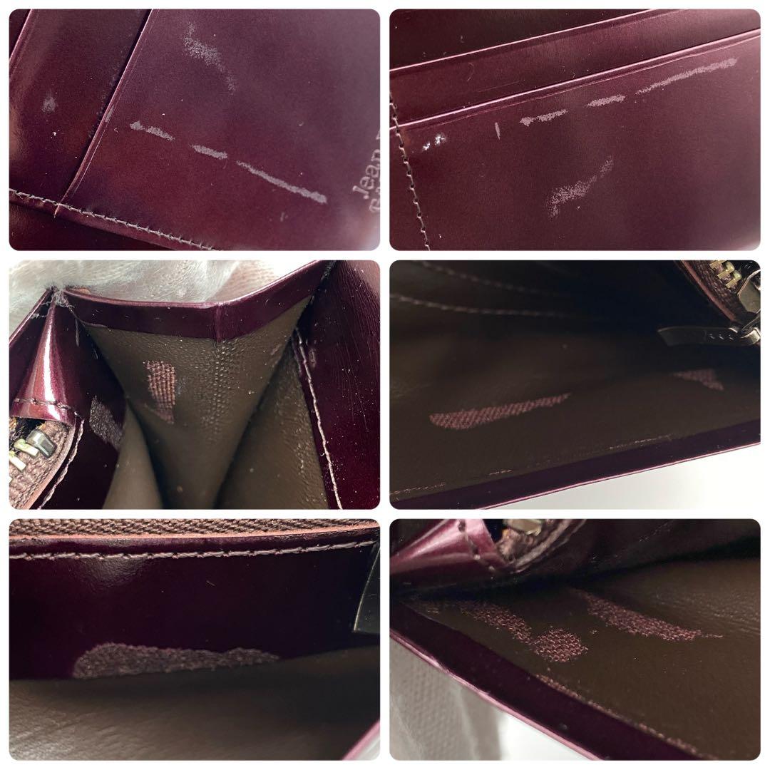 【廃盤品】Jean Paul GAULTIER ニューローズ 長財布 パープル
