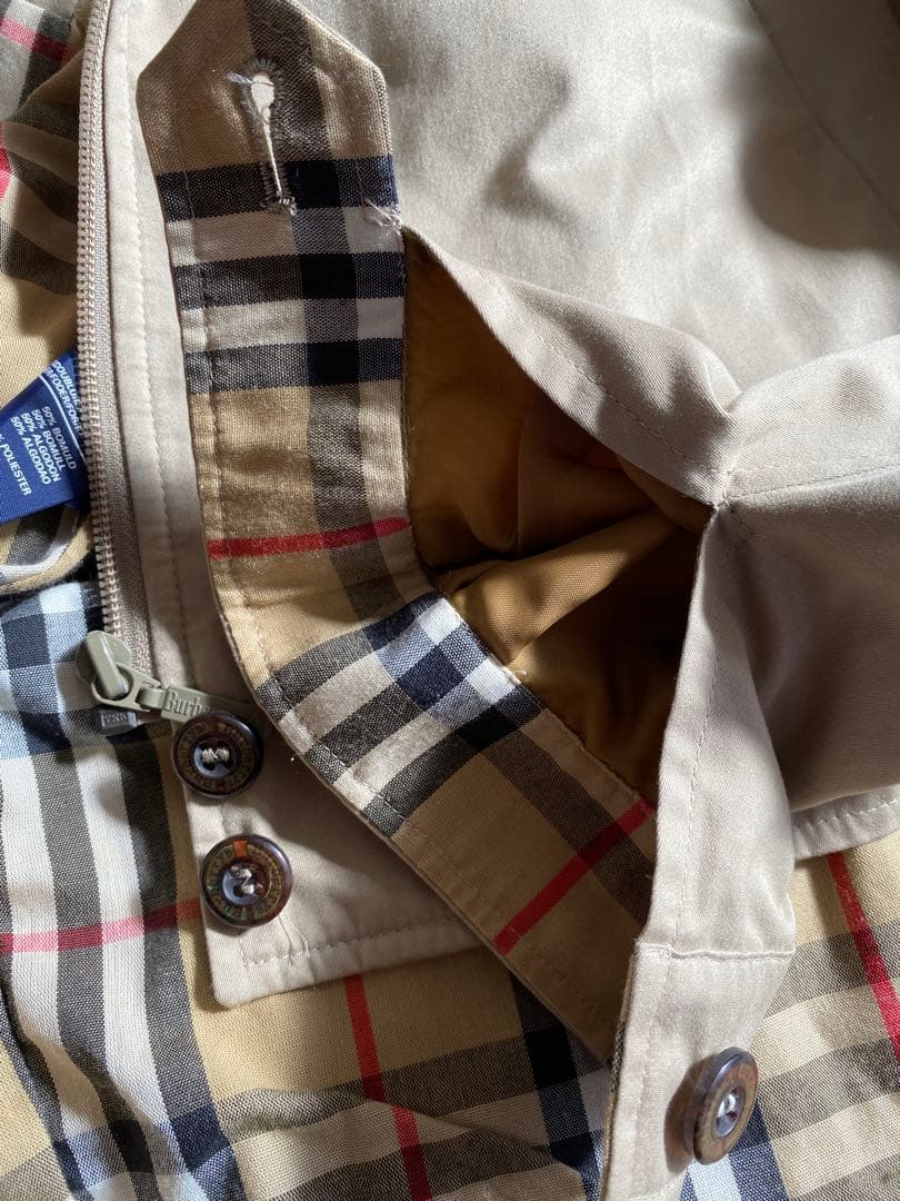 Burberry 一枚袖　英国製　ブルゾン　スイングトップ　ジャケット
