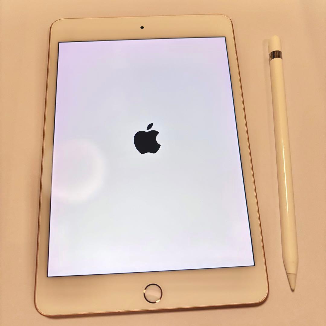 iPad mini Apple pencil 第5世代 64GB ゴールド