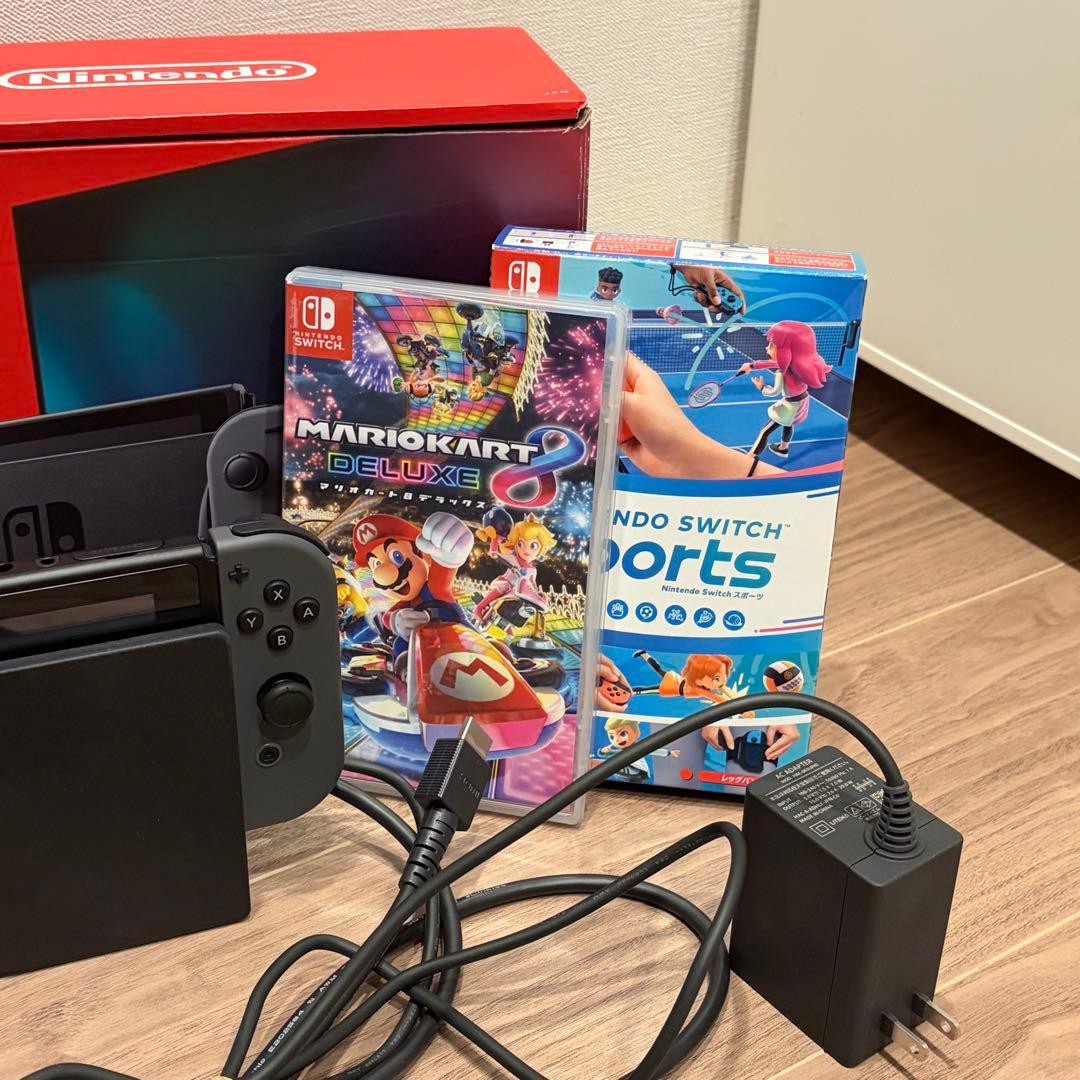 Nintendo Switch 本体 + ゲーム2本セット